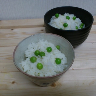 えんどう豆ごはん